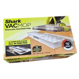 Shark VMP10 Vacmop 10 Disposable Pads Hard Floor Vacuum Mop